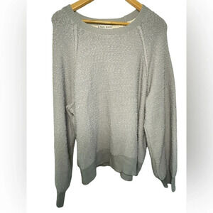 Knox Rose Womens Light Gray Fall Sweater Size XXL NWT
